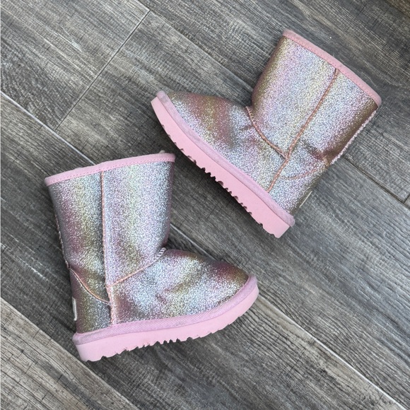 UGG Other - UGG Sparkly Pink Boots 7c